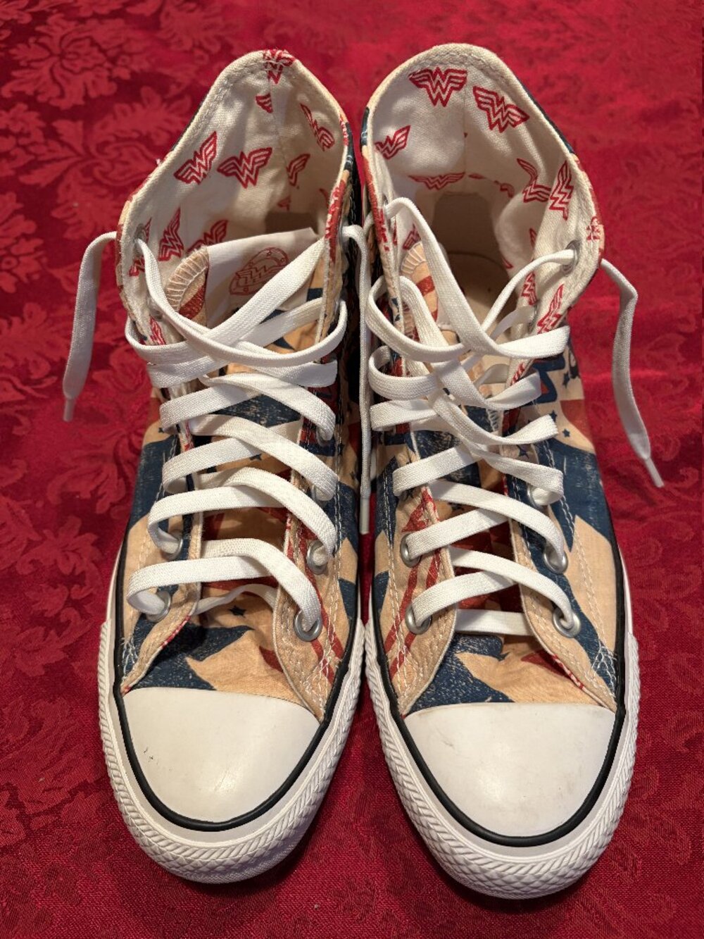 Converse Chuck Taylor All Star Wonder Woman High Top Sneakers - Women's Size 7